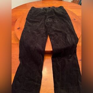 Men’s Inserch Black Corduroy Pants 38x34